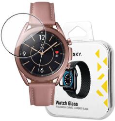 Wozinsky hibrid 3D üveg dsiplej órákhoz Samsung Galaxy Watch 3 45 mm - fekete