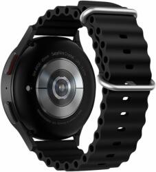 Forcell F-Design szilikon pánt Samsung Galaxy Watch (20 mm) - fekete