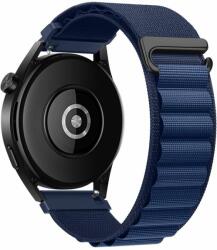 Forcell F-Design szövet pánt Samsung Galaxy Watch (20 mm) - sötét - kék