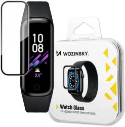 Wozinsky hibrid 3D üveg dsiplej órákhoz Samsung Galaxy Fit2 - fekete