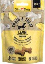 GimDog Train & Treat Lamm and Ananas snack 125g