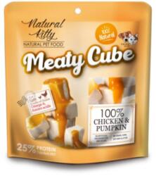  Natural Kitty Meaty Cube 100% Csirke & Sütőtök 60g - vahurbolt