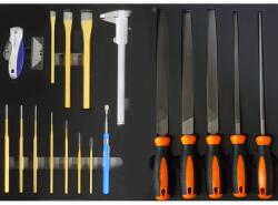 SP Tools Tálcás SP Tools "M" Lakatos szerszám készlet 20 db-os (SP00568)