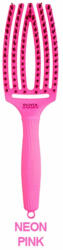 Olivia Garden Perie Curbată Fingerbrush Thinkpink Neon Pink