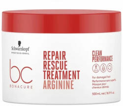 Schwarzkopf Bonacure Clean Performance Repair Rescue Tratament Reparator 500ml