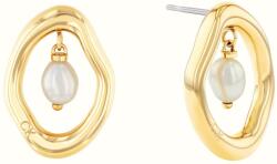 Calvin Klein Cercei delicați placați cu aur Edgy Pearls 35000562