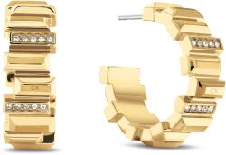 Calvin Klein Cercuri masive placate cu aur cu cristale Luster 35000238