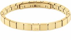 Calvin Klein Brățară elegantă placată cu aur pentru bărbați Architectural 35000489