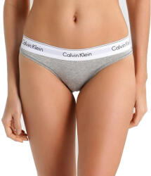 Calvin Klein Chiloți pentru femei Thong F3786E-020 Grey XL
