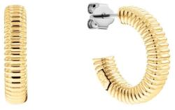Calvin Klein Cercei cu cerc placați cu aur la modă Playful Repetition 35000032