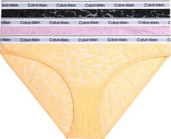 Calvin Klein 3 PACK - chiloți pentru femei Bikini PLUS SIZE QD5080E-GP9 3XL