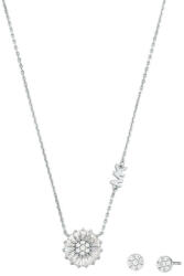Michael Kors Set minunat de bijuterii cu zirconi MKC1261AN040 (cercei, lanț, pandantiv)