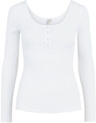 PIECES Tricou pentru femei PCKITTE Slim Fit 17101437 Bright alb XS
