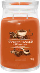 Yankee Candle Lumânare aromatică Signature sticlă mare Cinnamon Stick 567 g