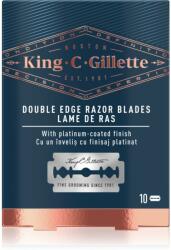 Gillette King C. Double Edge lame de rezerva 10 buc