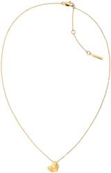 Calvin Klein Romantic colier cu inimă placat cu aur 35000036