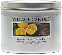 Village Candle Lumânare parfumată Cedru si lămâie (Lemon Cedar Citronella) 311 g