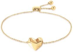 Calvin Klein Romantică brățară cu inimă placată cu aur 35000039