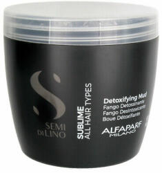 ALFAPARF Milano Detoxnămol pentru toate tipurile de păr Semi di Lino Sublime (Detoxifying Mud) 500 ml