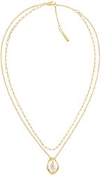 Calvin Klein Colier delicat placat cu aur cu perle Edgy Pearls 35000559