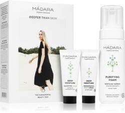 MÁDARA Cosmetics Deeper Than Skin Skincare Essential Set arcápoló szett