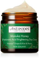 Antipodes Cremă de zi strălucitoare Manuka Honey (Hyaluronic Acid Brightening Day Cream) 60 ml