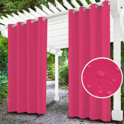 Mondo Italia Kerti függöny a gyűrűk a teraszon MIG34 fukszia