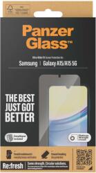 Panzer Samsung Galaxy A15/A15 5G üvegfólia + telepítő keret (7349)