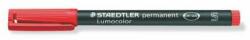 STAEDTLER Marker cu alcool OHP, 0, 4 mm, STAEDTLER "Lumocolor® 313 S", roșu (313-2)
