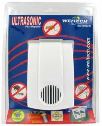 WEITECH Alarma cu ultrasunete împotriva dăunătorilor 60 m2/ funcționează cu baterii (WK0240 - WK0240)