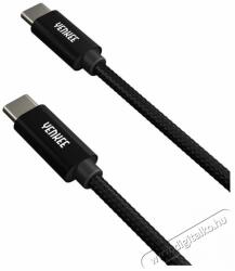 YENKEE YCU C103 BK kábel USB C-C 2.0/ 3m