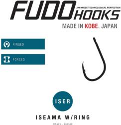 FUDO Hooks Carlige FUDO Iseama with Ring (ISER-TF) Nr. 8, TF-Teflonat, 14buc/plic (3007-8)