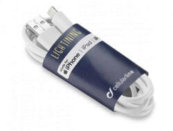 Techaway Кабел Techaway - 5989, USB-A/Lightning, 0.9 m, бял (5989)