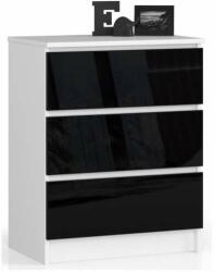 Dresser P77_60 #alb-negru lucios (OP0LK-3CZAR)