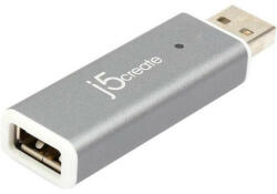 j5create Преходник j5Create - Mirror JUC610, USB 2.0/USB 2.0, сребрист (J5-JUC610)