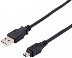 Vivanco Кабел Vivanco - 45207, USB-A/Mini USB, 0.75 m, черен (45207)