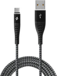 Ttec Кабел ttec - Extreme, USB-A/Micro USB, 1.5 m, черен (8694470827506)
