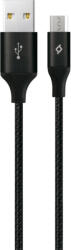 Ttec Кабел ttec - AlumiCable XXL, USB-A/Micro USB, 3 m, черен (8694470667232)