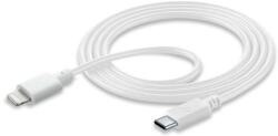 Cellularline Кабел Cellularline - 5856, USB-C/Lightning, 1.2 m, бял (USBDATAC2LMFI1MW)
