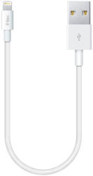 Ttec Кабел ttec - Mini Cable, Lightning/USB-A, 0.3 m, бял (8694470575964)