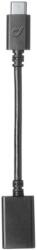 Cellularline Адаптер Cellularline - 3731, USB-С/USB-A, черен (USBADAPTERTOUSBCK)