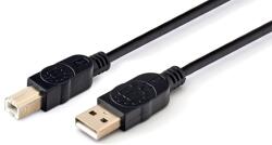 Manhattan Кабел Manhattan - 2075100004, USB A/USB-B, 5 m, черен (2075100004)