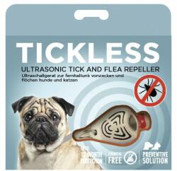 Tickless Repelent ultrasonic, pentru animale TICKLESS PET - bej