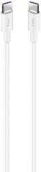 Ttec Кабел ttec - Fast Charge, USB-C/USB-C, 2 m, 65W, бял (8694470827841)