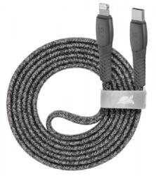 RIVACASE Кабел Rivacase - PS6107GR12, USB-C/Lightning, 1.2 m, сив (PS6107GR12)