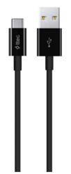 Ttec Кабел ttec - USB-C/USB-A, черен (8694470694801)