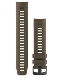 Garmin Instinct óraszíj coyote tan szilikon fekete csat (010-12854-19)