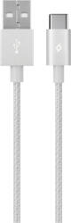 Ttec Кабел ttec - AlumiCable, USB-A/USB-C, 1.2 m, сребрист (8694470664477)