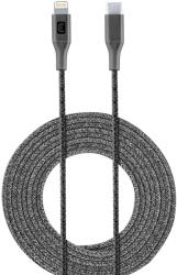 Cellularline Кабел Cellularline - 8587, USB-C/Lightning, 2.5 m, черен (USBDATAHOMEC2LMFIK)
