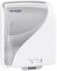 Lucart Professional Lucart Identity Autocut Towel Dispenser 2.0 tekercses kéztörlő adagoló műanyag dudás tekercsekhez Fehér (892980S)